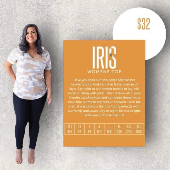 LuLaRoe Iris Size XL Striped Black And White NWT. HTF Unicorn - Picture 5 of 5